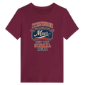 Damen-T-Shirt in Weiß mit Motiv „Ich bin einmal rum“