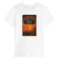Damen-T-Shirt in Zitronengelb mit Motiv „Sunset am Steinhuder Meer“