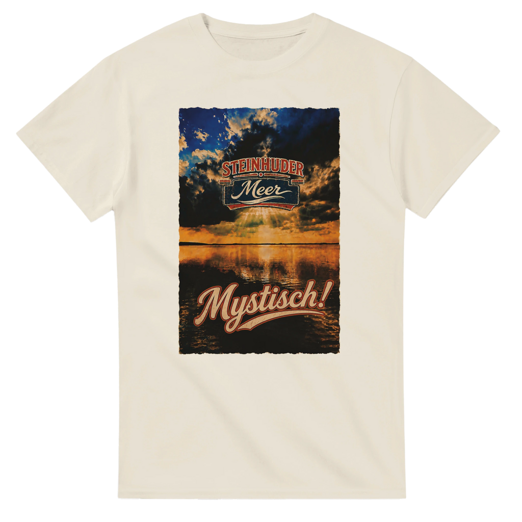 T-Shirt in Weiß mit Motiv „Mystisch“