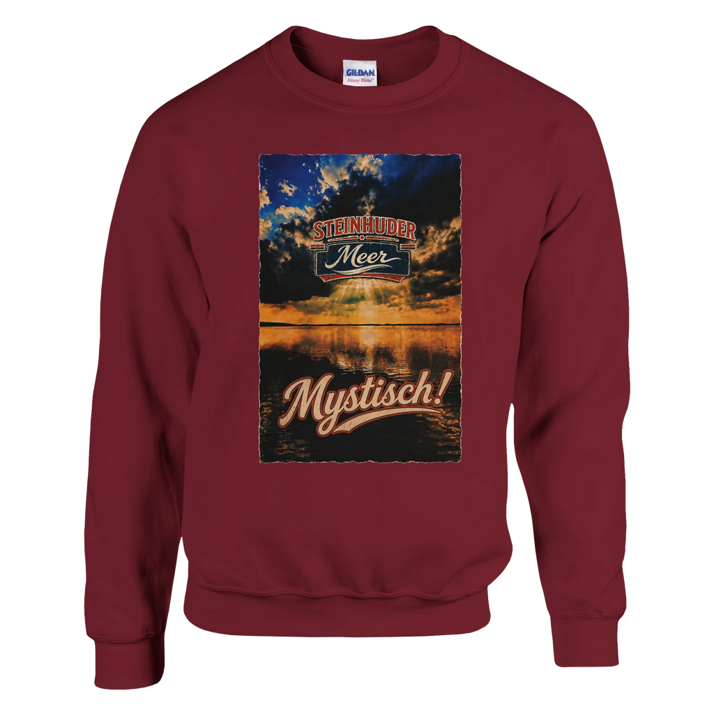 Pullover in Weiß mit Motiv „Mystisch“