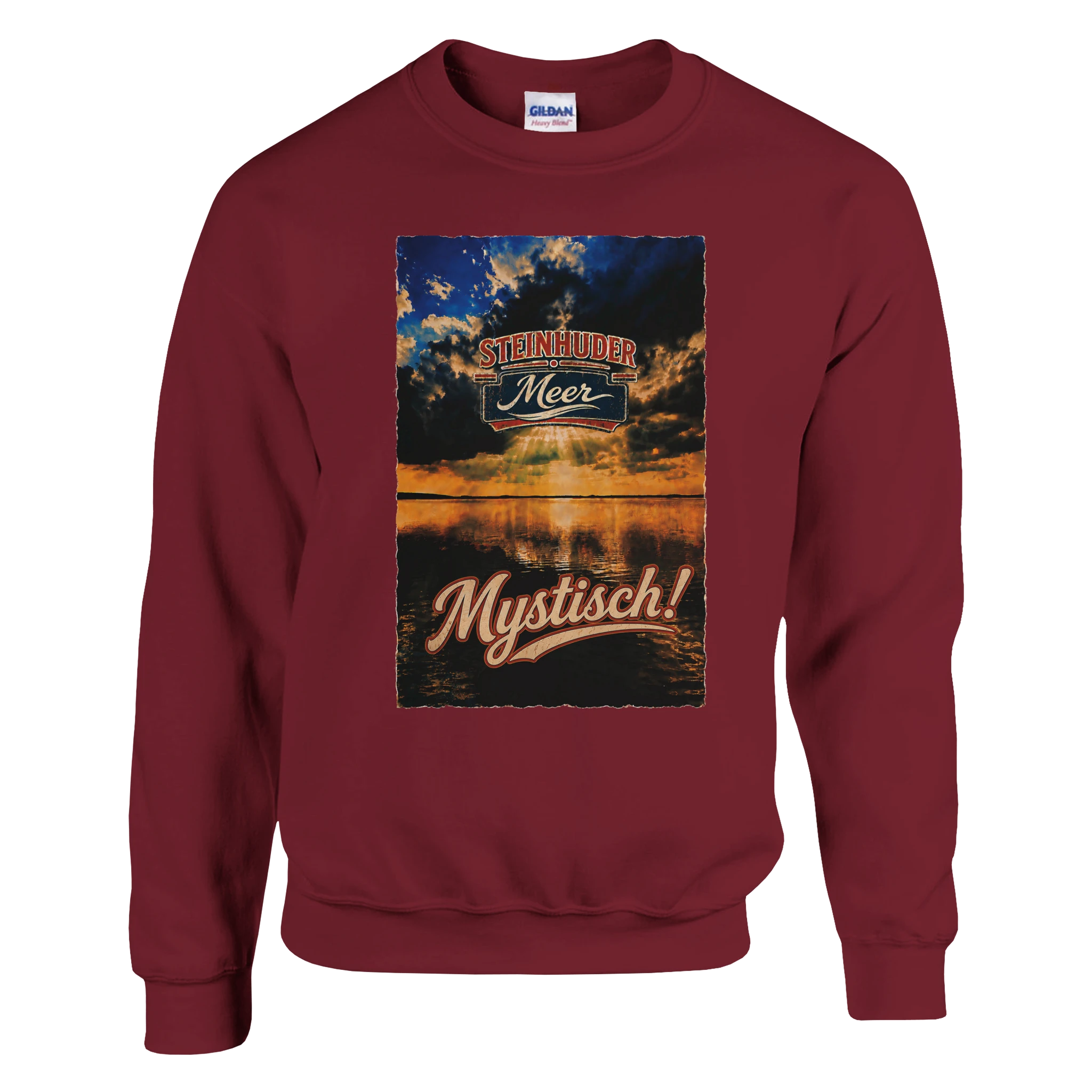 Pullover in Weiß mit Motiv „Mystisch“