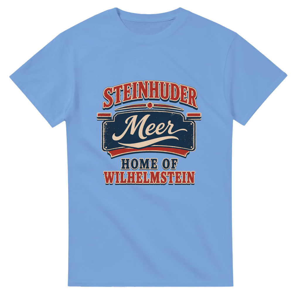 T-Shirt in Natur mit Motiv „Home of Wilhelmstein“