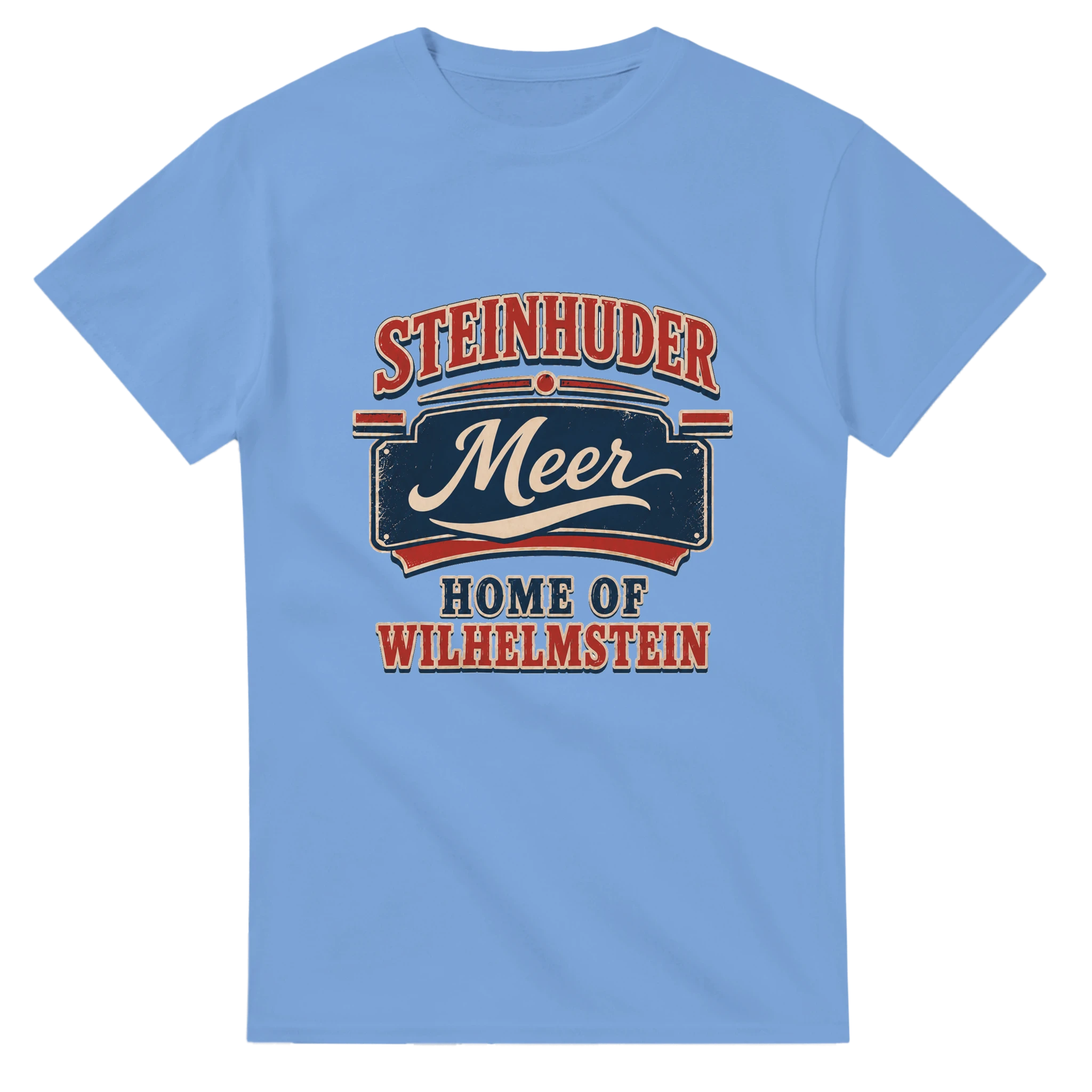 T-Shirt in Natur mit Motiv „Home of Wilhelmstein“