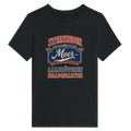 Damen-T-Shirt in Weiß mit Motiv „Aalbrötchen“