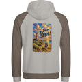 Hoodie in Ton mit Motiv „Dat löppt! - Typisch Norddeutsch“