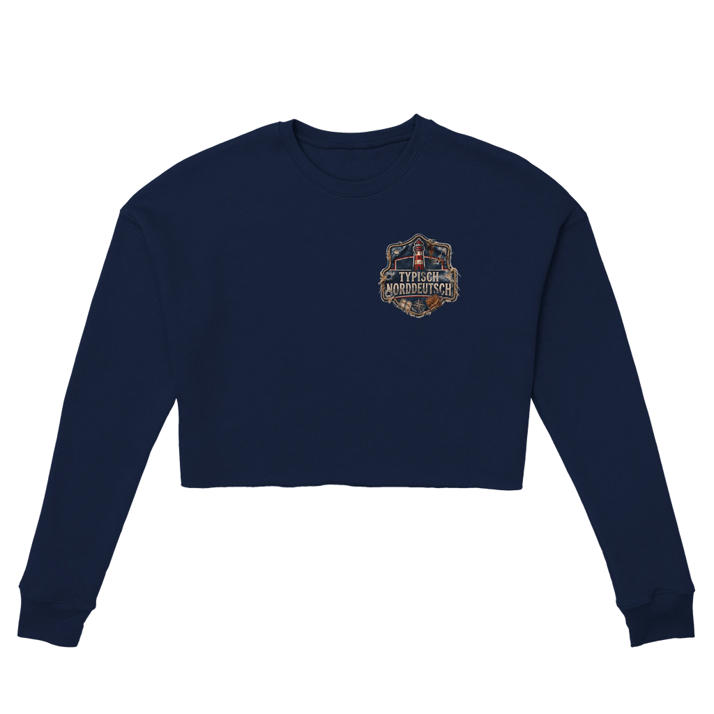 Damen-Pullover in Mauve mit Motiv „Zuhause ist, wo Moin genügt. Möwe“