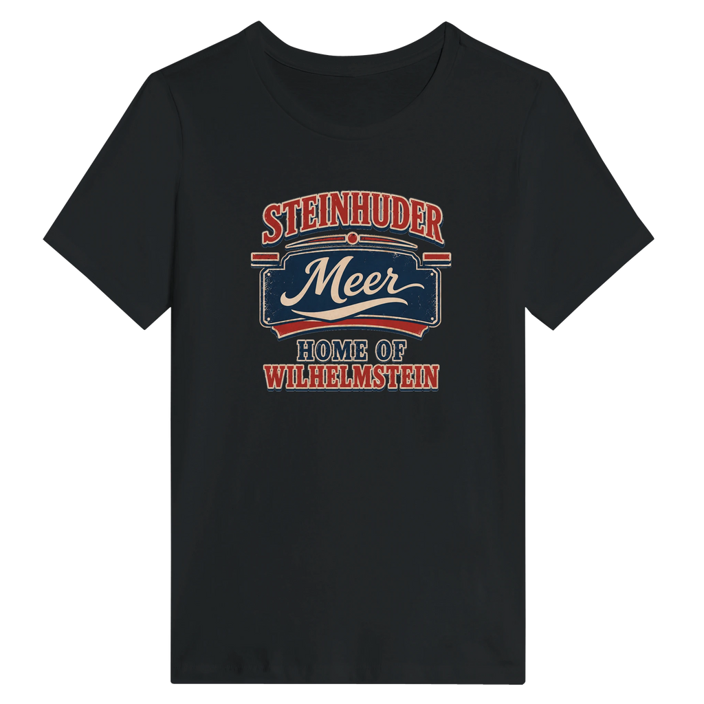 Damen-T-Shirt in Weiß mit Motiv „Home of Wilhelmstein“