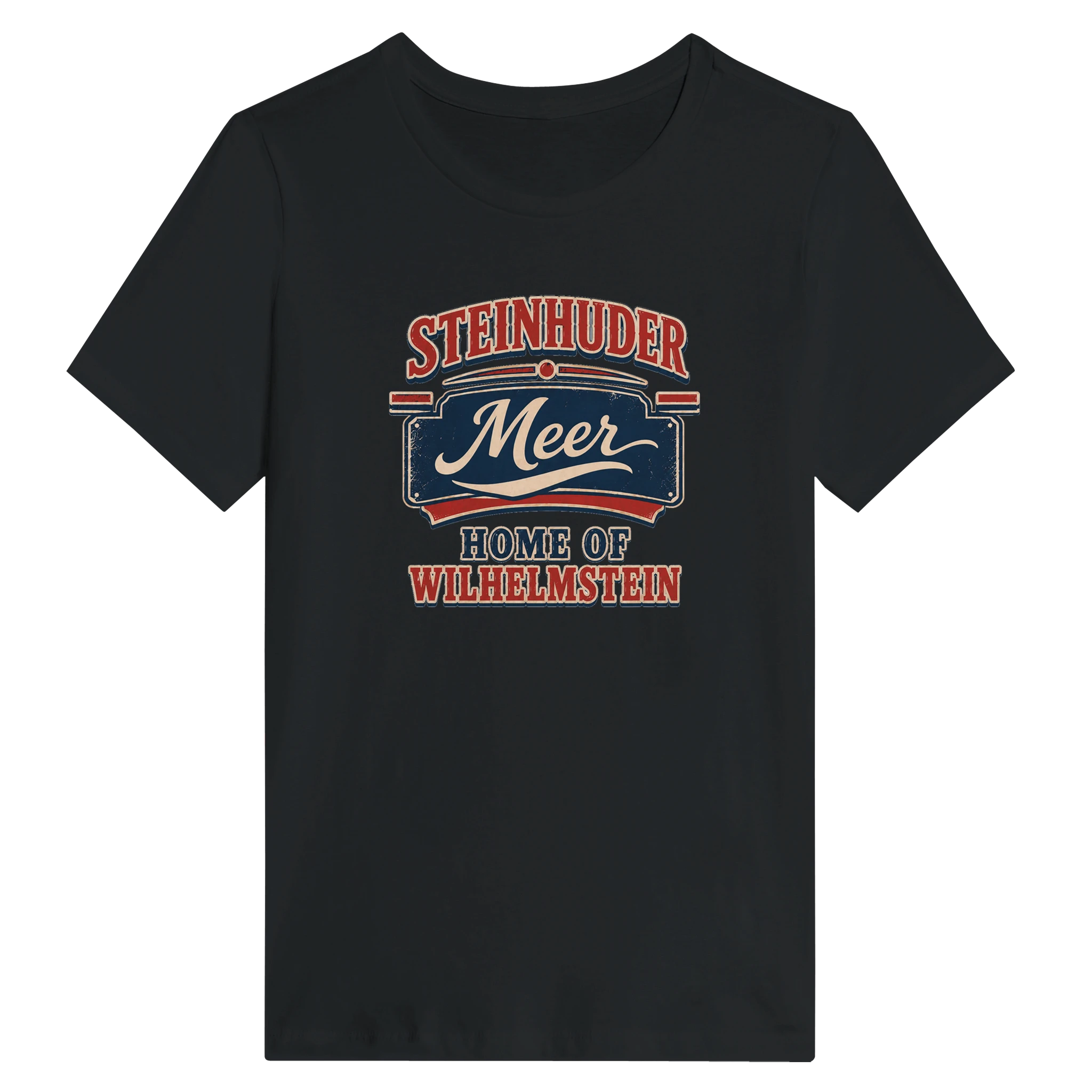 Damen-T-Shirt in Weiß mit Motiv „Home of Wilhelmstein“