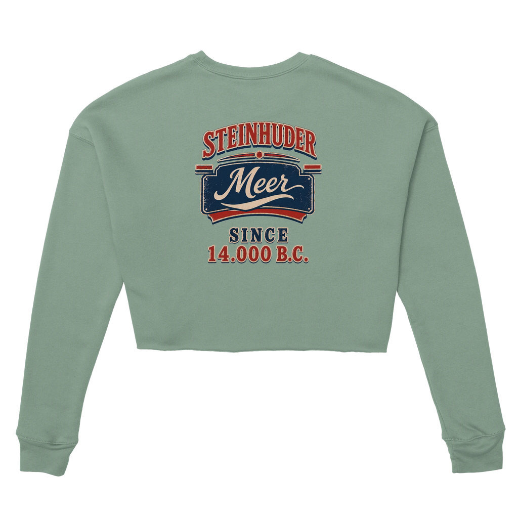Damen-Pullover in Mauve mit Motiv „Since 14.000 B.C.“
