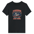 Damen-T-Shirt in Zitronengelb mit Motiv „Nicht tief, aber schön.“