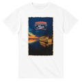 T-Shirt in Weiß mit Motiv „MS Steinhude Abendstimmung“