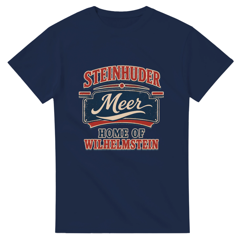 T-Shirt in Natur mit Motiv „Home of Wilhelmstein“