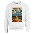 Pullover in Weiß mit Motiv „Chillout“