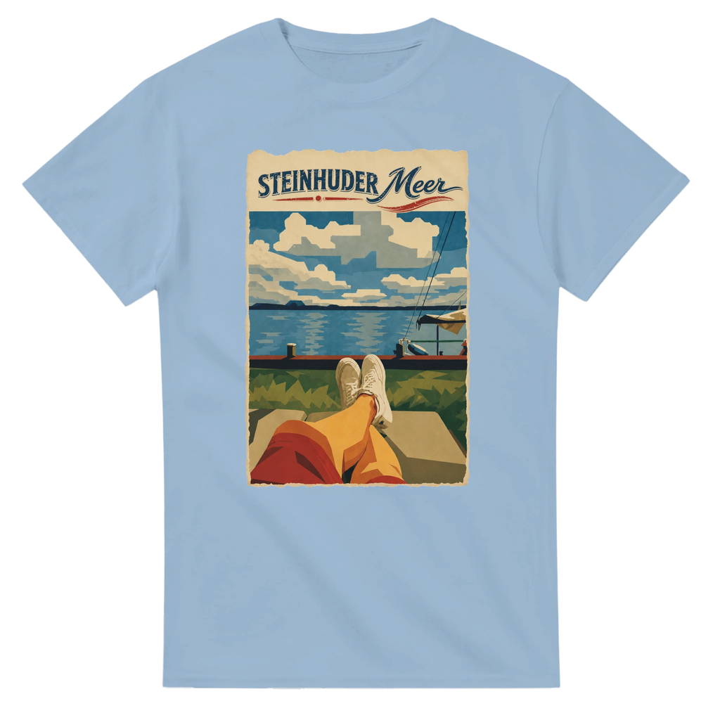 T-Shirt in Weiß mit Motiv „Chillout“