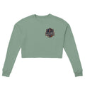 Damen-Pullover in Staubblau mit Motiv „Küstenkind“