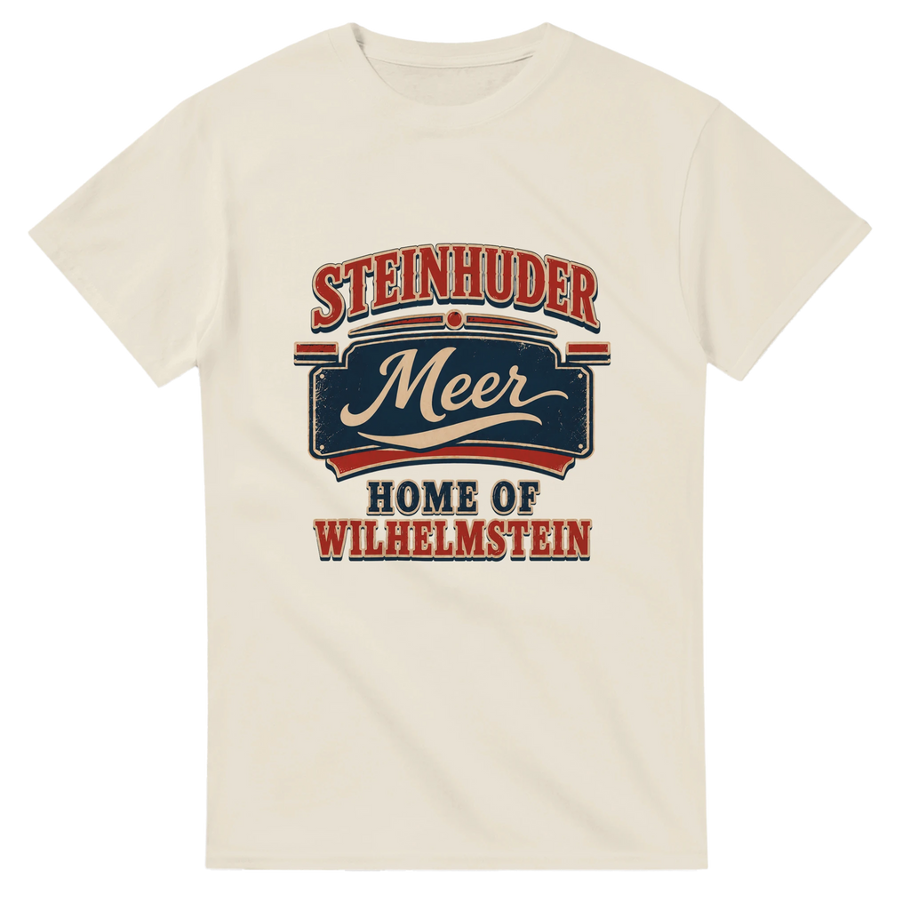 T-Shirt in Weiß mit Motiv „Home of Wilhelmstein“