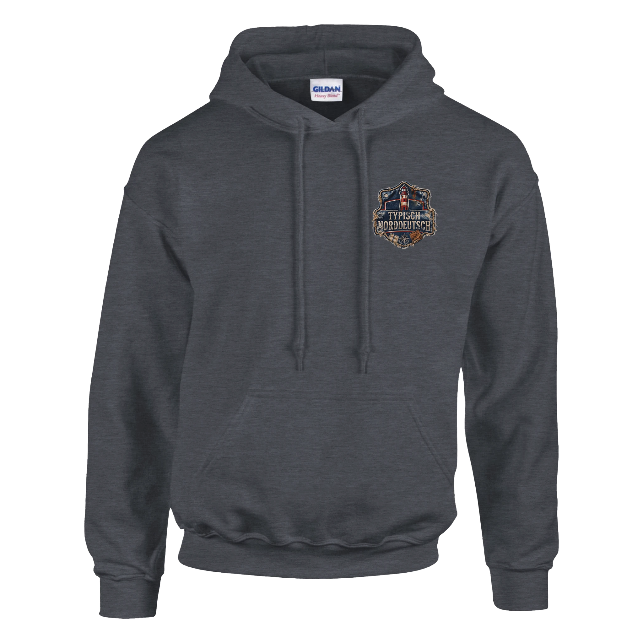 Hoodie in Hellrosa mit Motiv „Wat Mutt, Dat Mutt.“