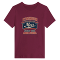 Damen-T-Shirt in Zitronengelb mit Motiv „Nicht tief, aber schön.“