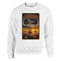 Pullover in Weiß mit Motiv „White Night am Wilhelmstein mit Sunset“