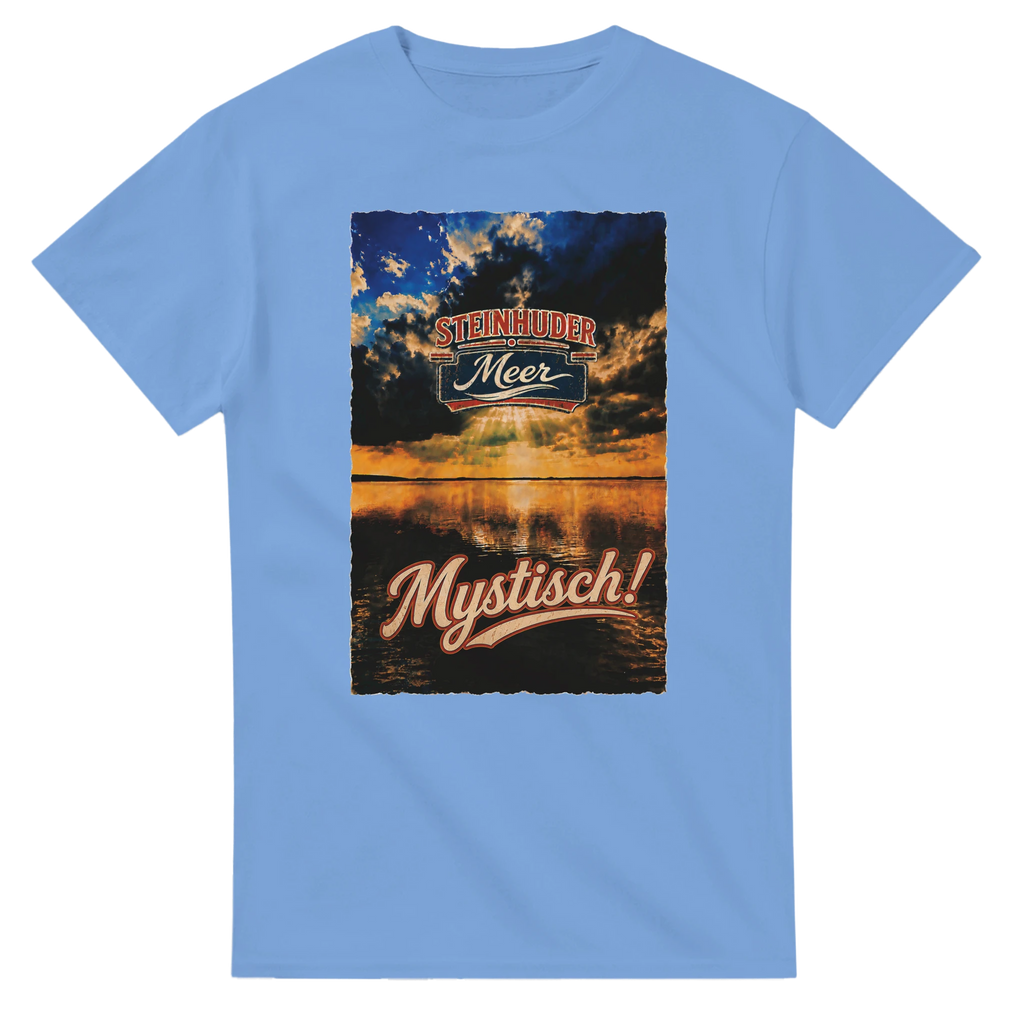 T-Shirt in Weiß mit Motiv „Mystisch“