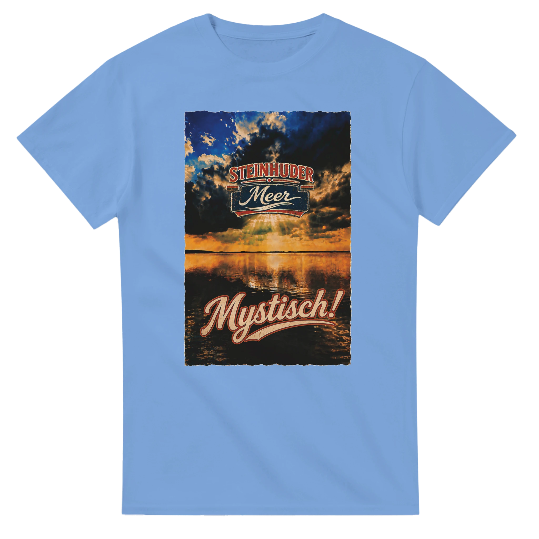 T-Shirt in Weiß mit Motiv „Mystisch“