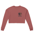 Damen-Pullover in Staubblau mit Motiv „Ich bin einmal rum“