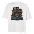 Damen-T-Shirt in Weiß mit Motiv „Mein Herz schlägt NORDWÄRTS.“