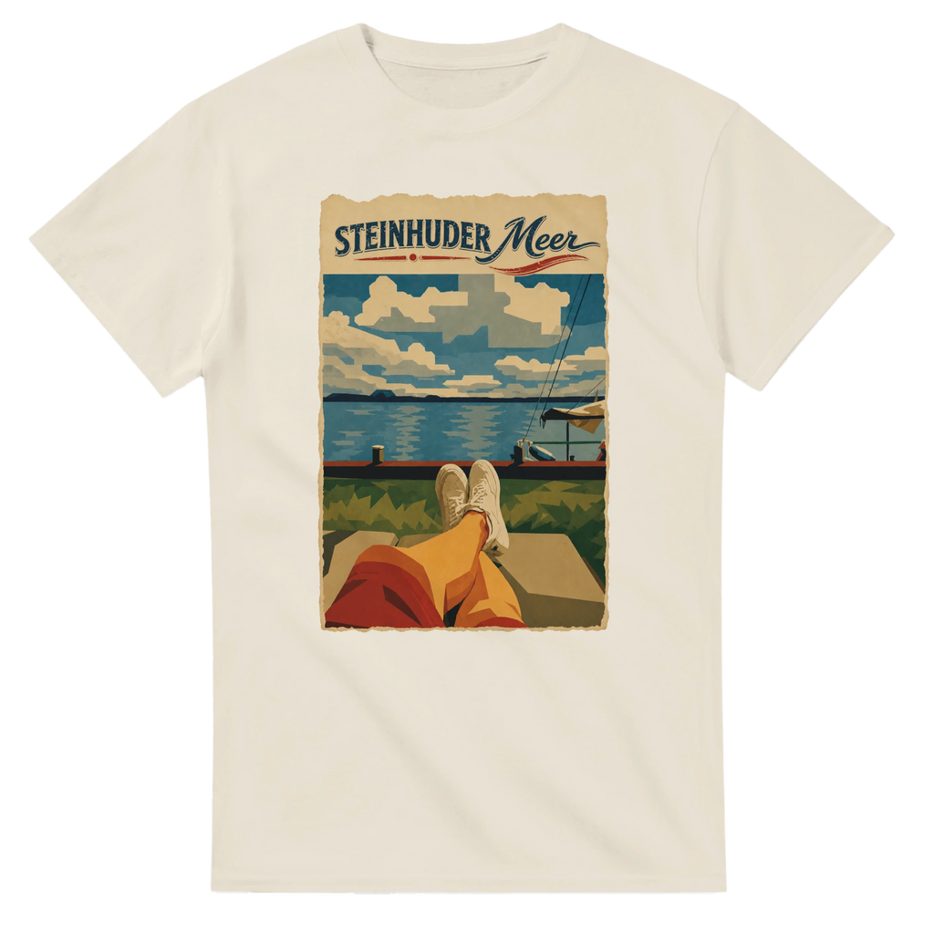 T-Shirt in Weiß mit Motiv „Chillout“