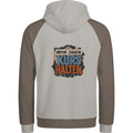 Hoodie in Ton mit Motiv „Moin sagen. Kurs halten.“