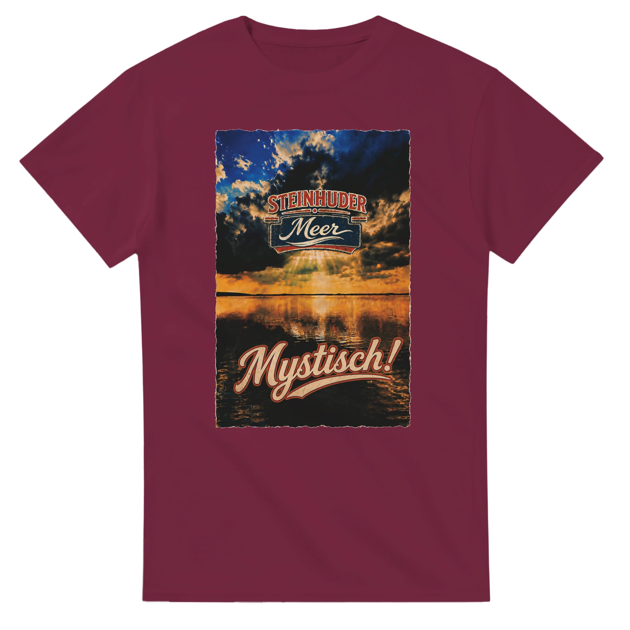 T-Shirt in Weiß mit Motiv „Mystisch“