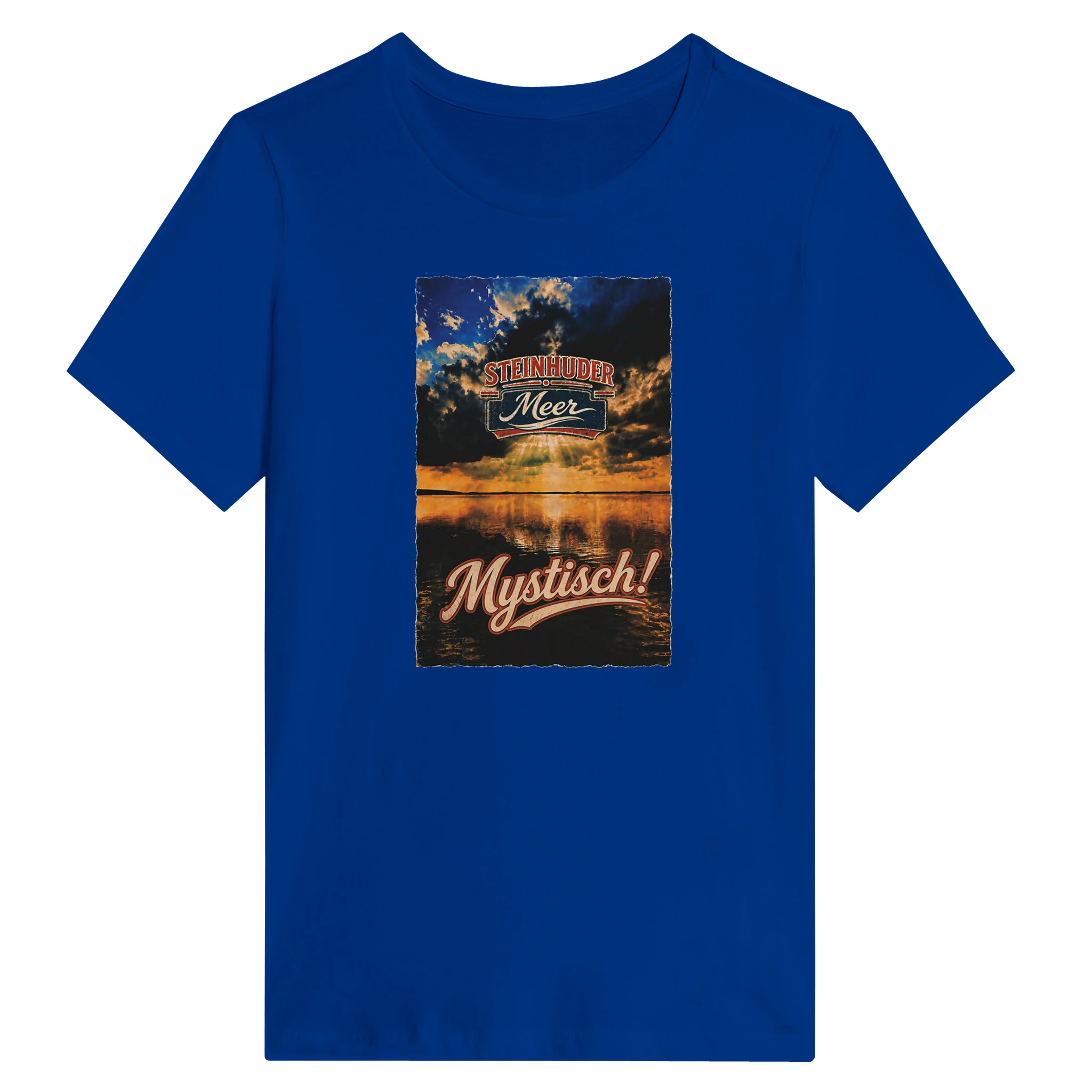 Damen-T-Shirt in Weiß mit Motiv „Mystisch“