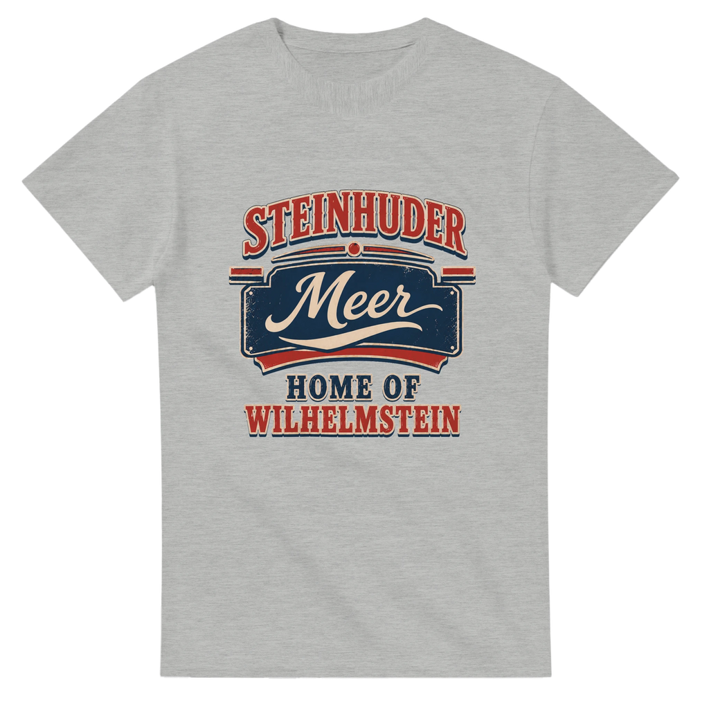 T-Shirt in Weiß mit Motiv „Home of Wilhelmstein“