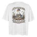 Damen-T-Shirt in Weiß mit Motiv „Küstenkind“