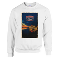 Pullover in Weiß mit Motiv „MS Steinhude Abendstimmung“