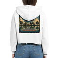 Damen-Hoodie in Pfirsich mit Motiv „Insel Wilhelmstein“