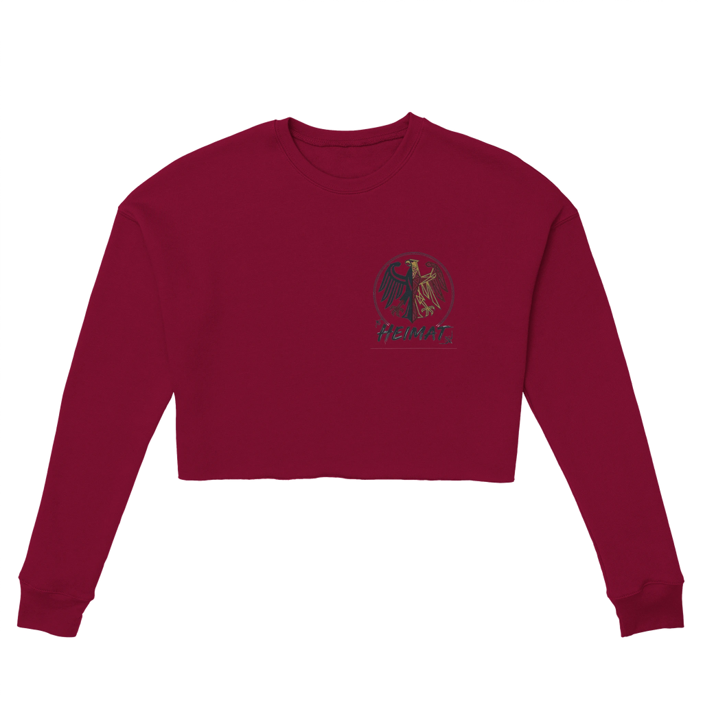 Damen-Pullover in Mauve mit Motiv „Ich bin einmal rum“