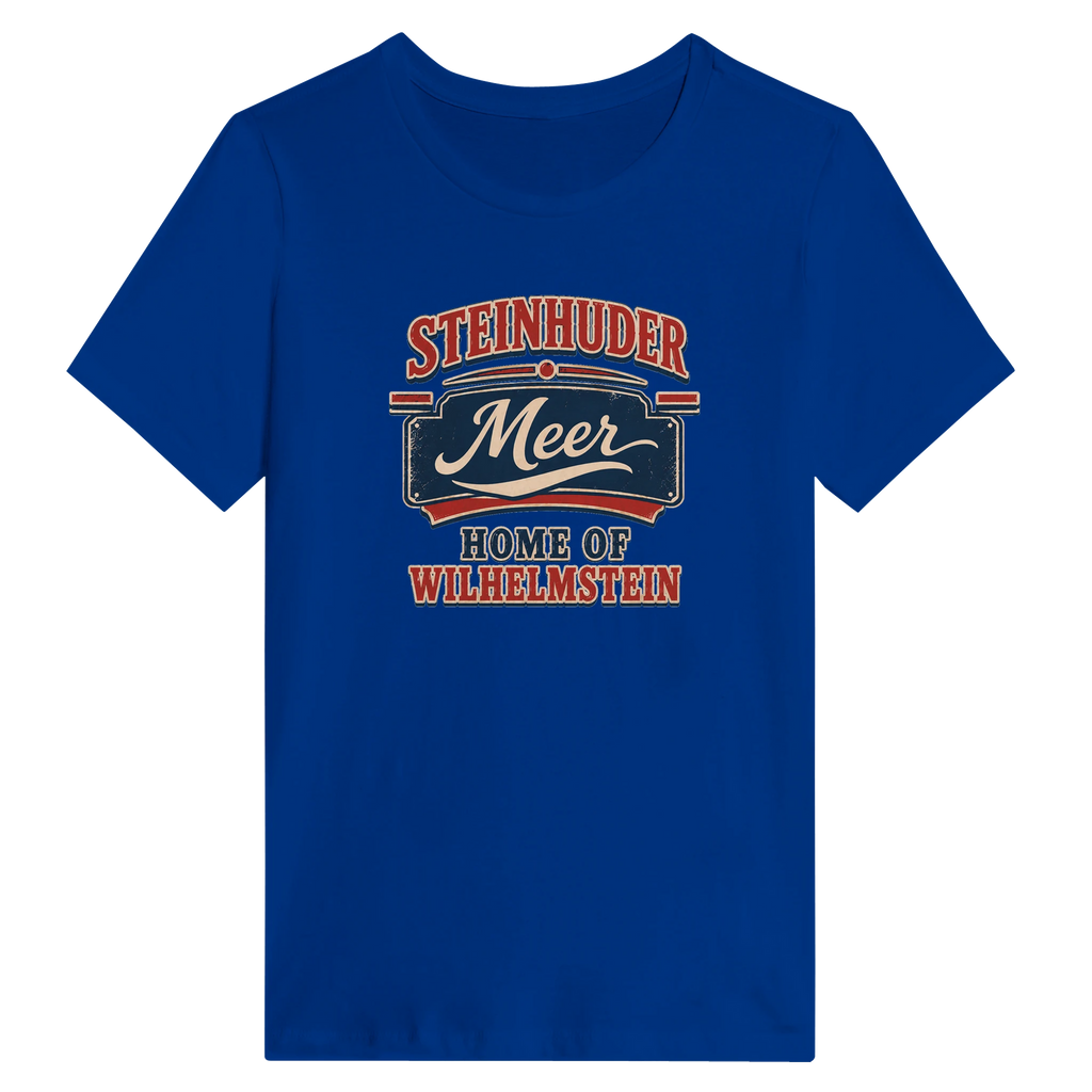 Damen-T-Shirt in Weiß mit Motiv „Home of Wilhelmstein“