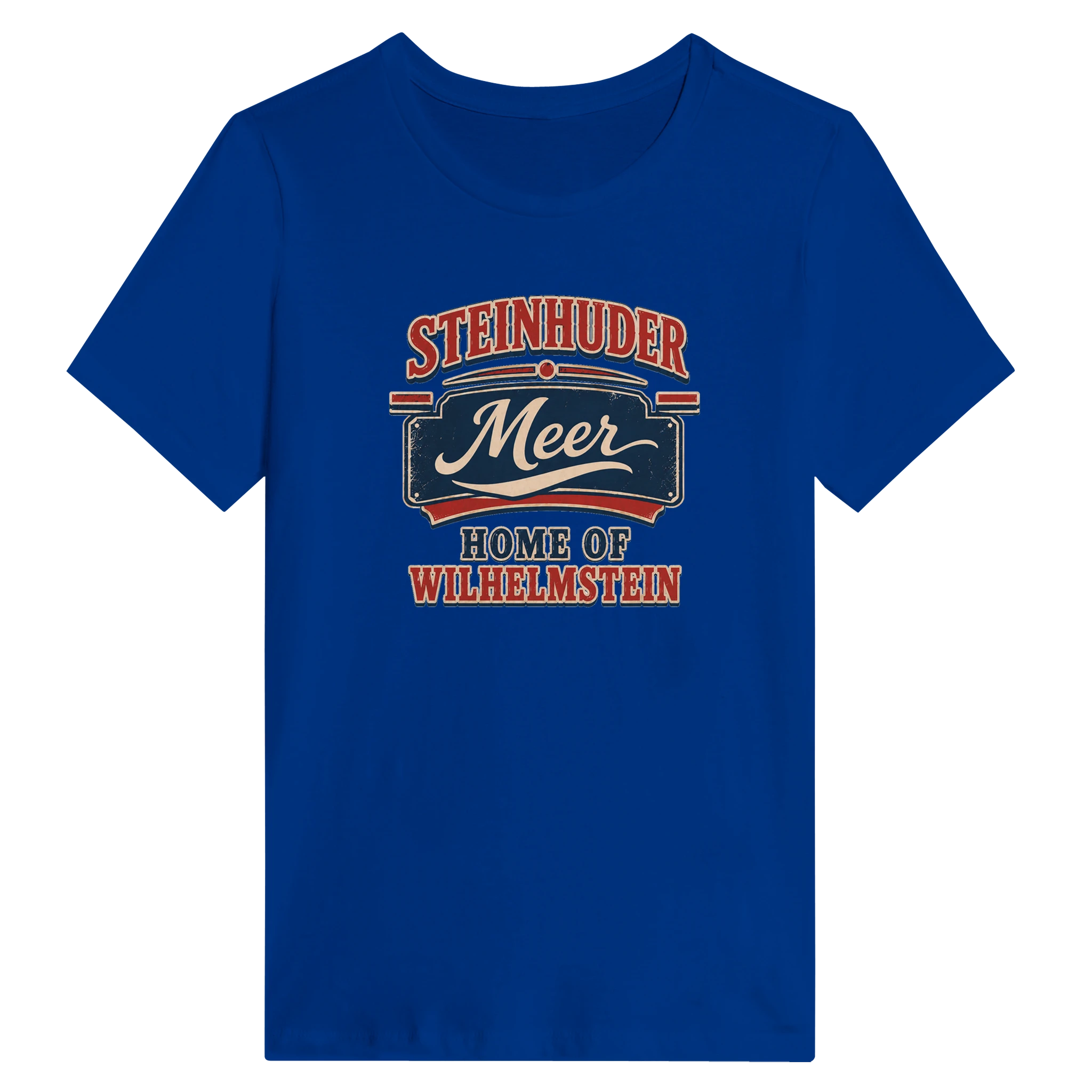 Damen-T-Shirt in Weiß mit Motiv „Home of Wilhelmstein“