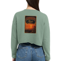 Damen-Pullover in Staubblau mit Motiv „Sunset am Steinhuder Meer“