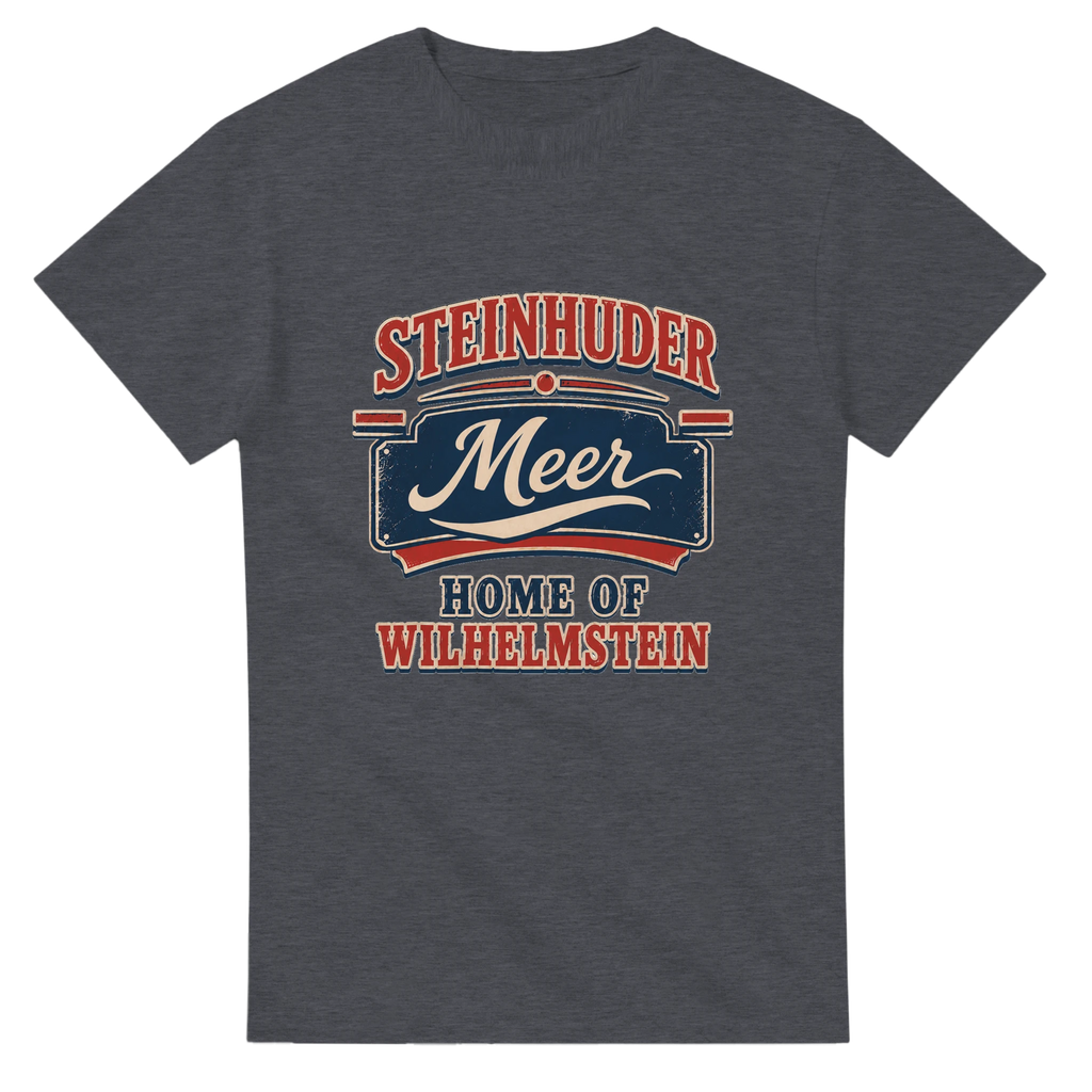 T-Shirt in Natur mit Motiv „Home of Wilhelmstein“