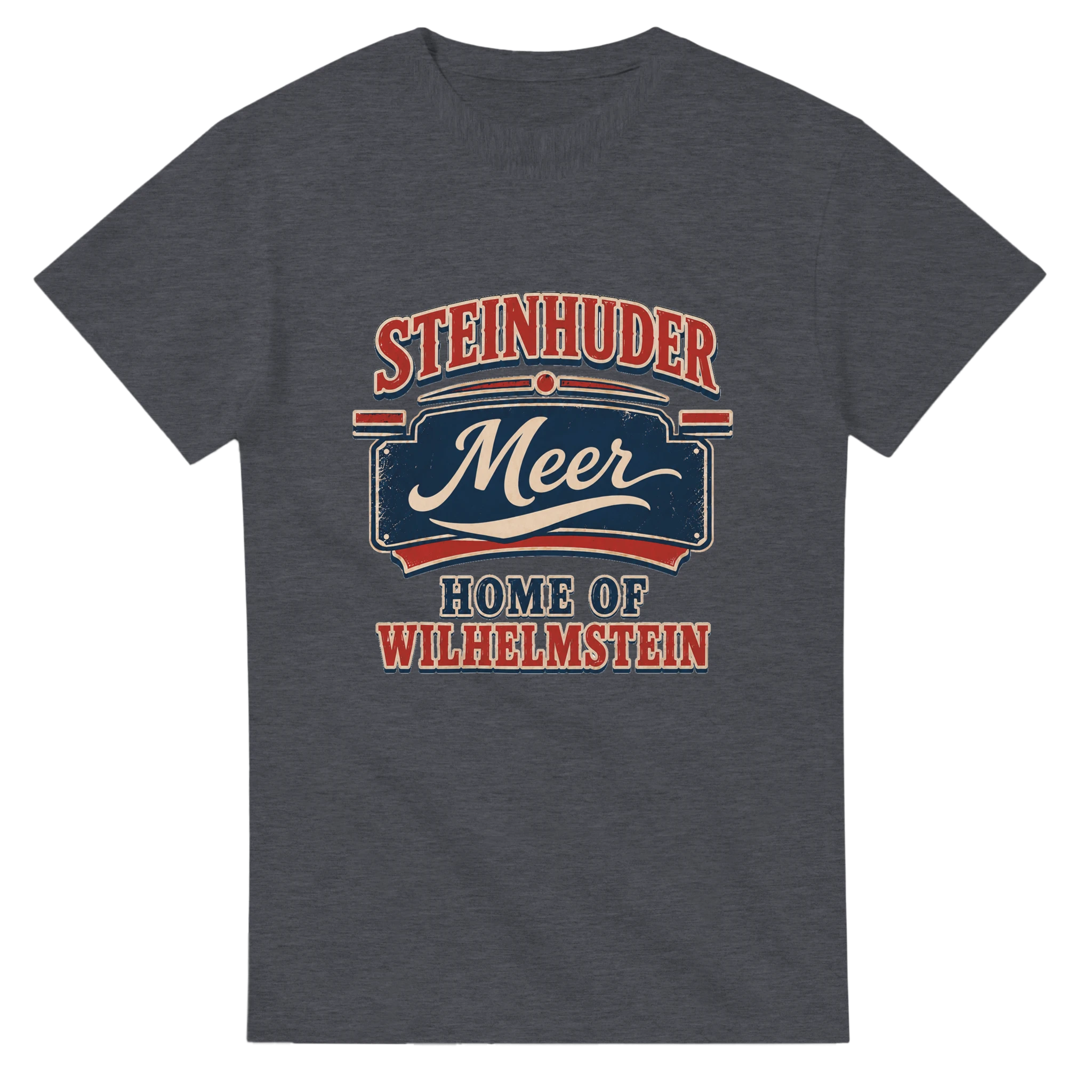 T-Shirt in Natur mit Motiv „Home of Wilhelmstein“
