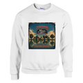 Pullover in Aschgrau mit Motiv „Insel Wilhelmstein“