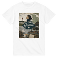 T-Shirt in Weiß mit Motiv „Heimat mit Herz“