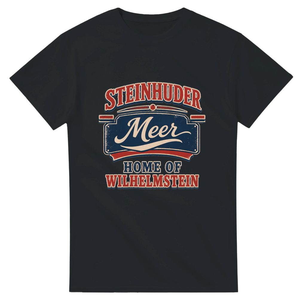 T-Shirt in Natur mit Motiv „Home of Wilhelmstein“