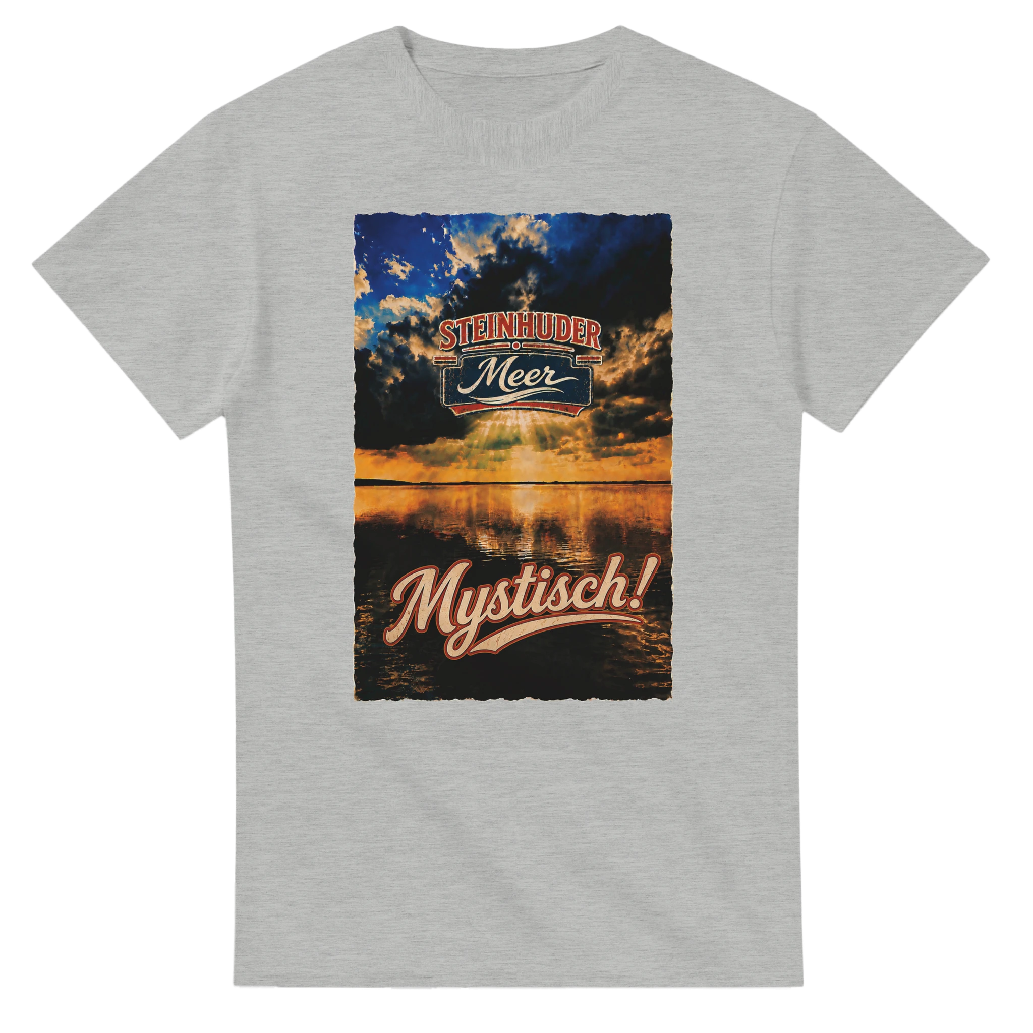 T-Shirt in Weiß mit Motiv „Mystisch“