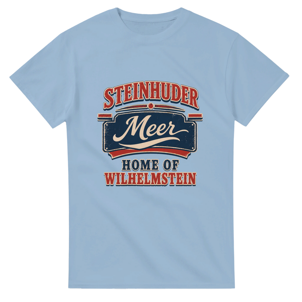 T-Shirt in Weiß mit Motiv „Home of Wilhelmstein“
