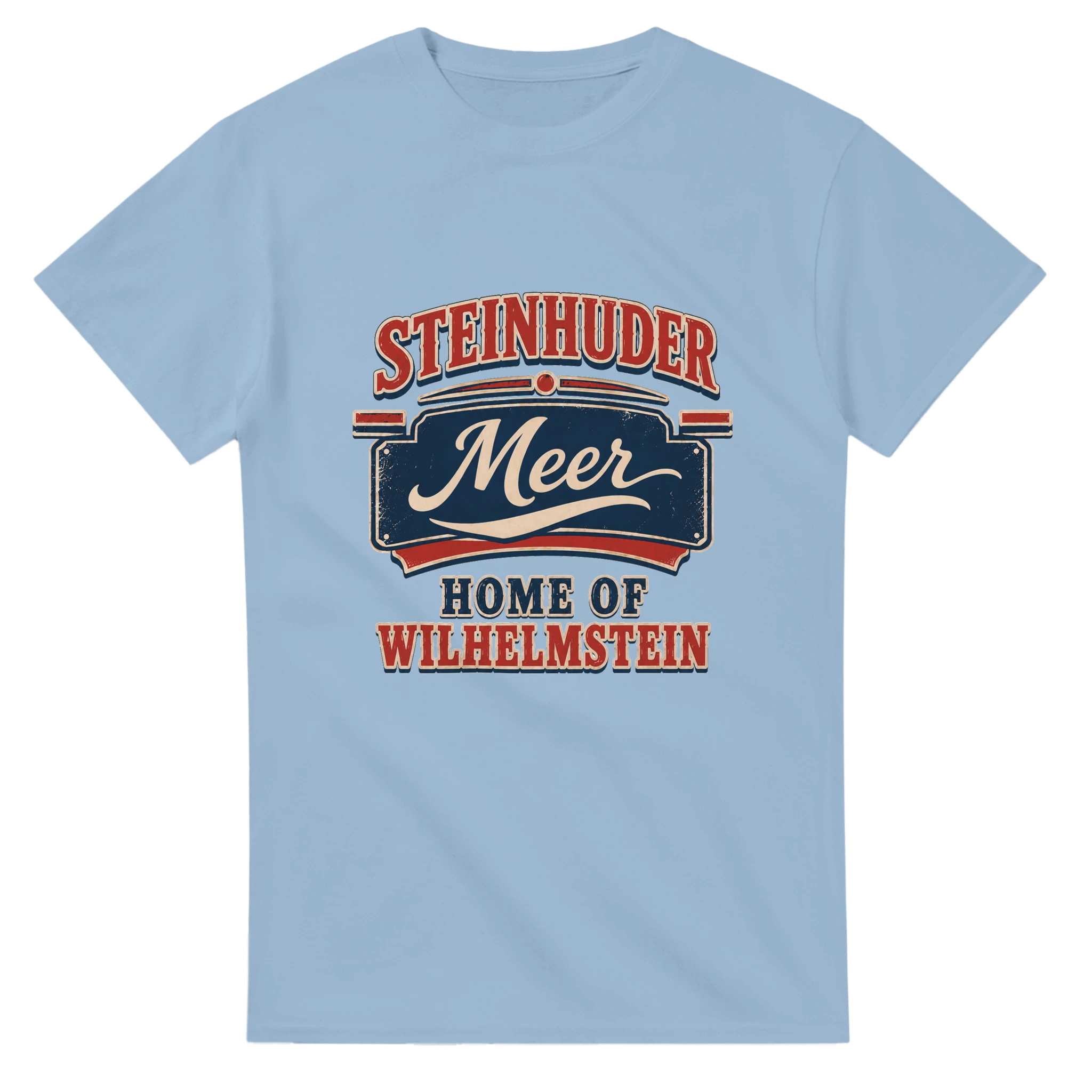 T-Shirt in Weiß mit Motiv „Home of Wilhelmstein“