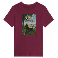 Damen-T-Shirt in Weiß mit Motiv „Relax und Champagner“