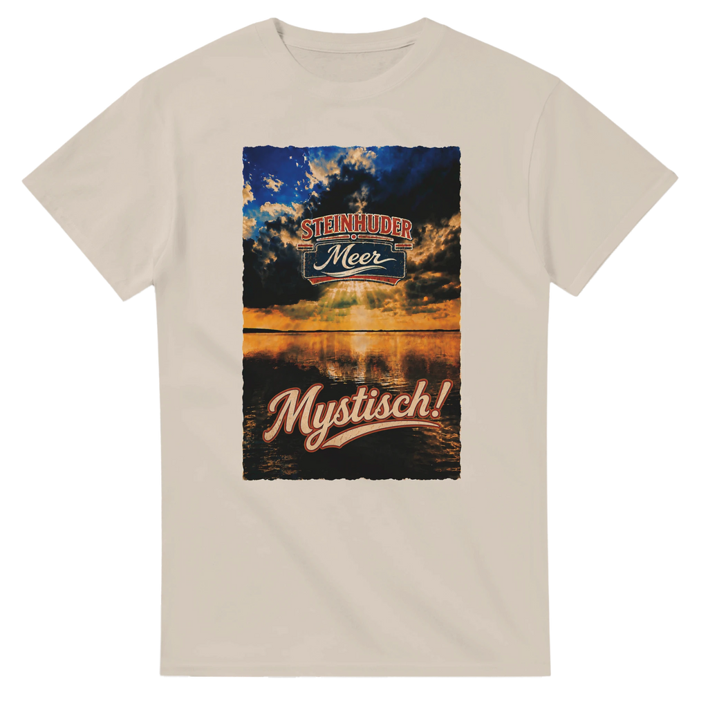 T-Shirt in Weiß mit Motiv „Mystisch“