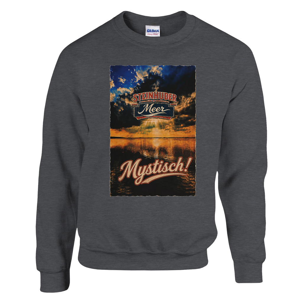Pullover in Weiß mit Motiv „Mystisch“